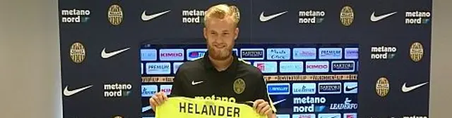 Helander närmar sig debuten