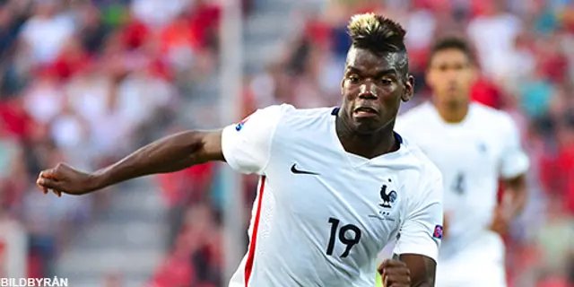 Med Paul Pogba mot hemma-EM