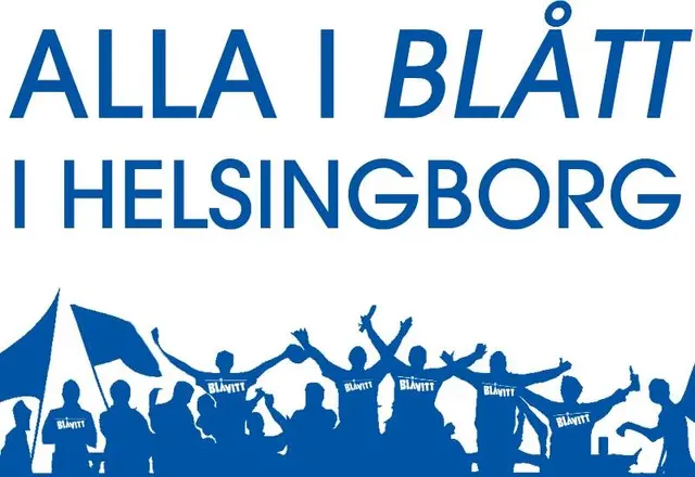 Uppmaning: Klä dig i blått i Helsingborg