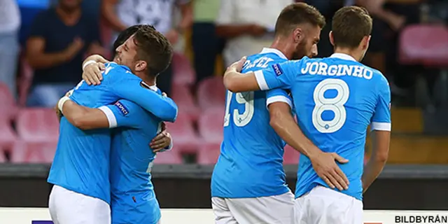 Napoli 5 - 0 Lazio; Kross på San Paolo