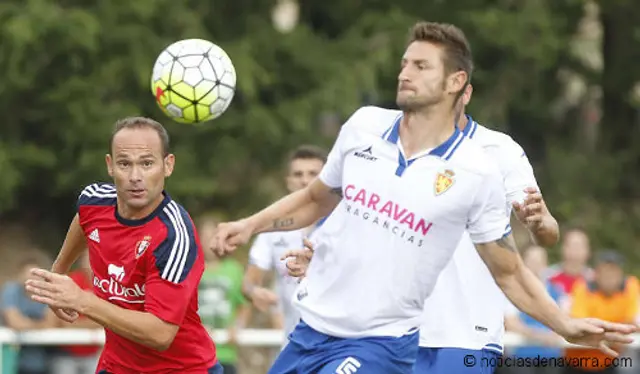 Zaragoza tar emot serieledarna Osasuna