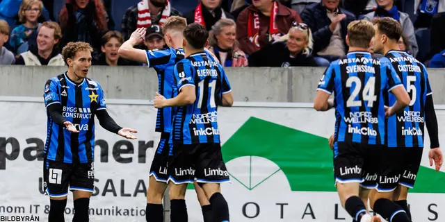 Fem punkter efter IK Sirius - Degerfors IF 2–0