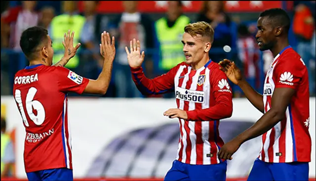 Atlético gjorde vad de skulle mot Getafe