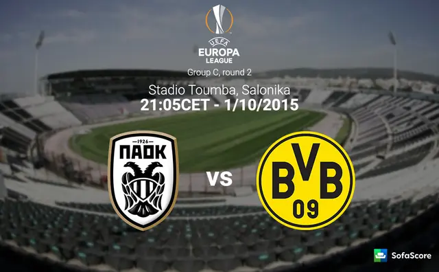 Inför: PAOK - Dortmund