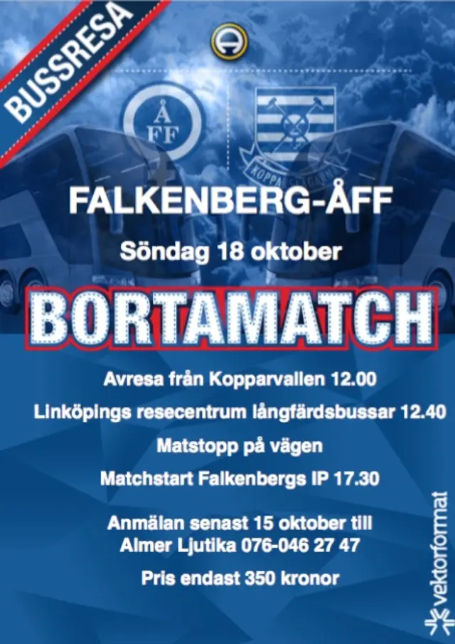 Bussresan till Falkenberg