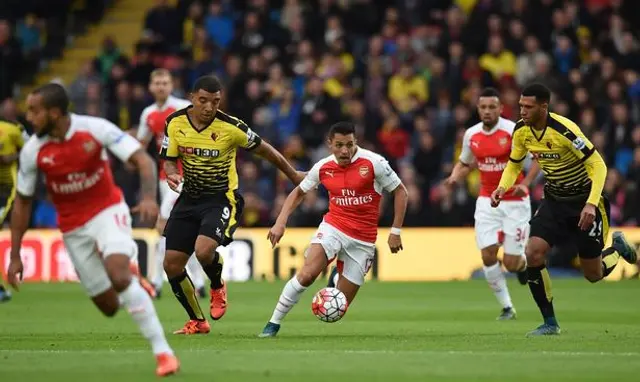 Watford föll i andra halvlek mot ett starkt Arsenal