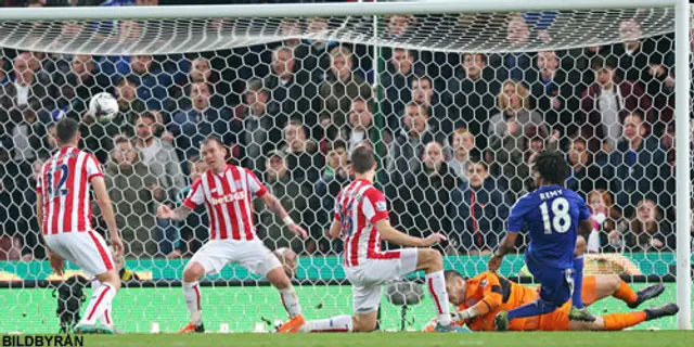 Stoke - Chelsea 1-1 (5-4 efter straffar)