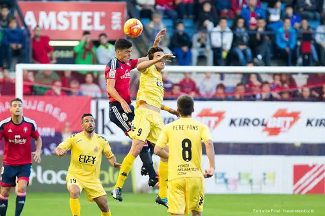 Inför: Osasuna gästar Girona i Katalonien