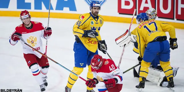 Tre Kronor föll mot Ryssland 