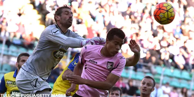 Halvtid i Serie A: Palermo