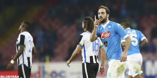 Halvtid i Serie A: Napoli