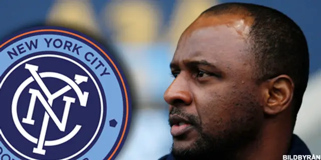 Patrick Vieira ny tränare i New York City FC