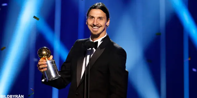 Guldbollen till Zlatan Ibrahimovic