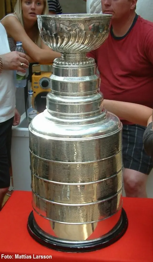 Stanley Cup p&aring; bes&ouml;k i Helsingborg