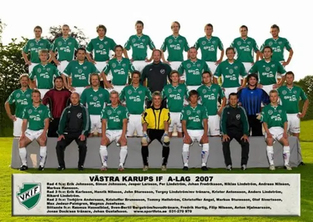 Hinder p&aring; v&auml;gen 2010: V&auml;stra Karups IF