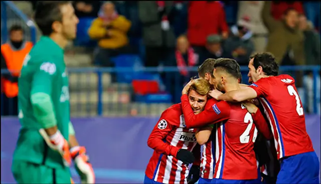 Atlético säkrade avancemang mot Galatasaray