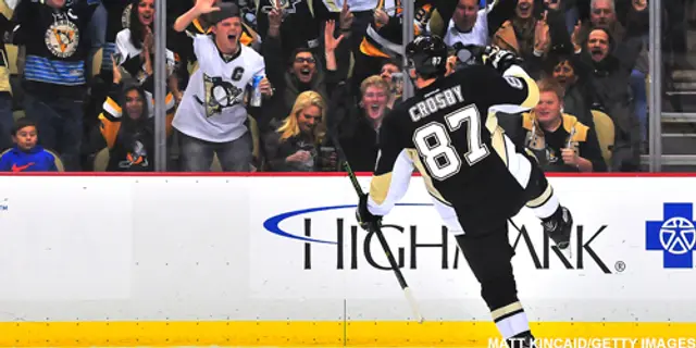 Sidney Crosby passerar 1000 poäng i 4-3 vinst