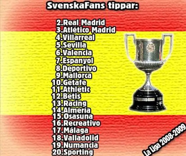 S&aring; slutar La Liga - 2