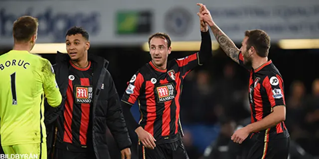 Bournemouth besegrade Chelsea