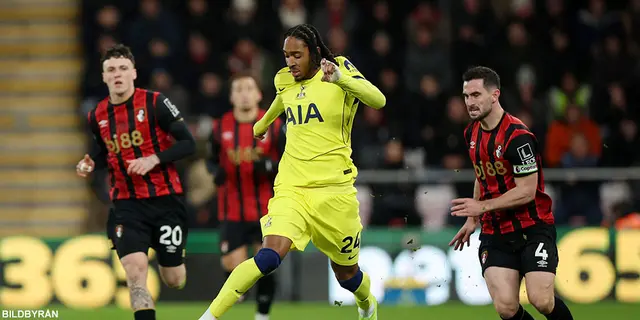 Bournemouth avgjorde sent mot Spurs