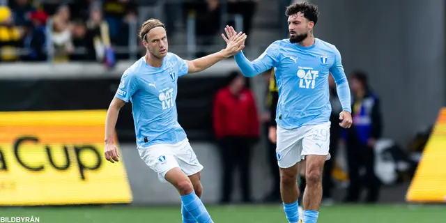 Fem snabba efter Häcken - MFF - Ny förlust