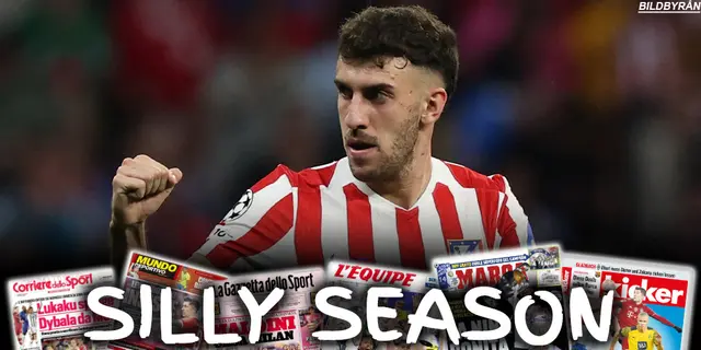 Silly-Svepet - 2026-06-09: Real Madrid la bud på Atlético Madrids Julián Álvarez - nobbades