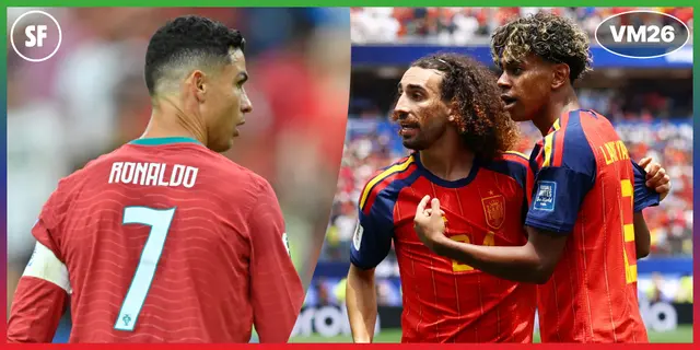 Slaget om Iberiska halvön – Yamal mot Nuno Mendes och Ronaldo