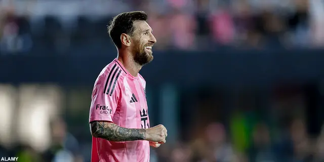 Messi showade i segern
