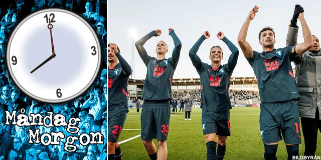 Måndag morgon: En klen tröst