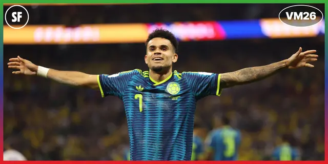 Medan du sov: Diaz sprang ner kameramann och gjorde mål i VM