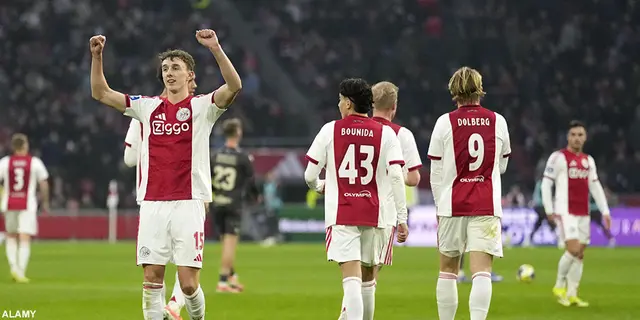 Ajax 2 - 0 Volendam: Säker seger