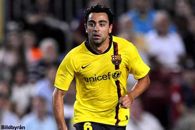 Xavi fick sin trofé 