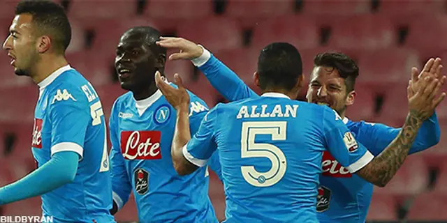 Frosinone - Napoli 1-5: Serieledare!