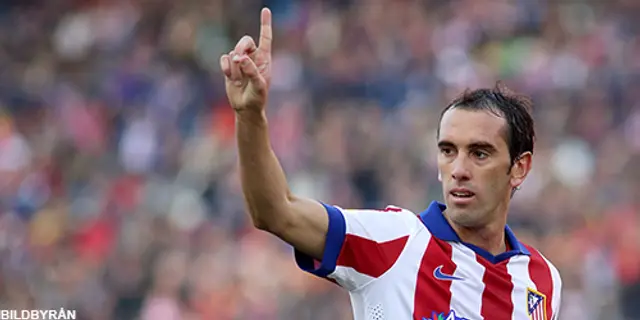 Diego Godín skadad