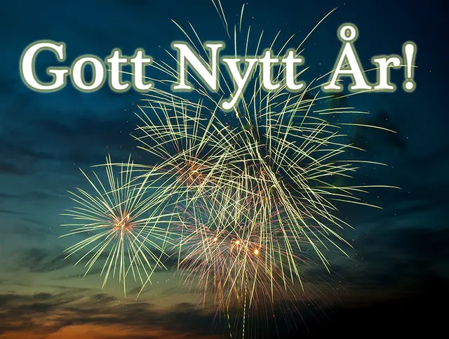 Gott Nytt År önskas alla våra läsare