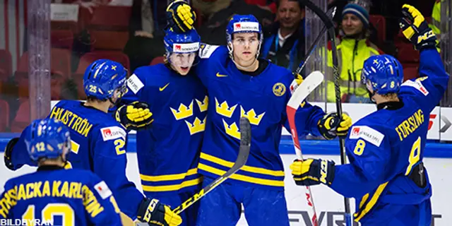 Sverige vann actionfylld drabbning