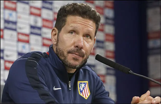 Diego Simeone: "Sevillas karaktärsdrag är annorlunda i jämförelse med förra gången lagen möttes"