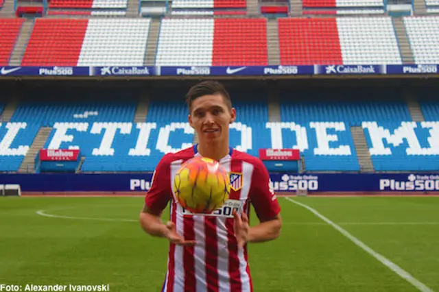 BILDSPECIAL: Matías Kranevitter presenterad på Vicente Calderón