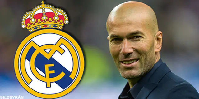 Officiellt: Zidane utses till ny tränare!