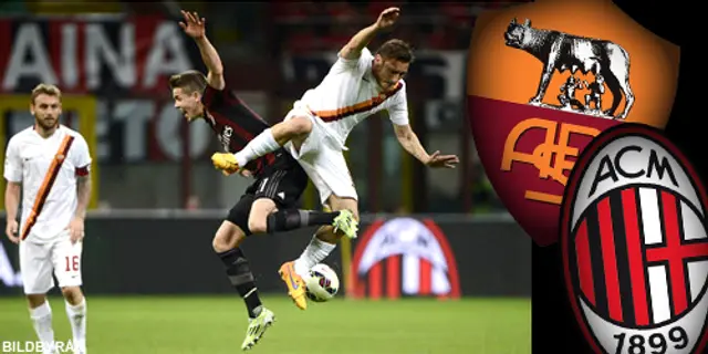 Matchrapport Roma 1-1 Milan