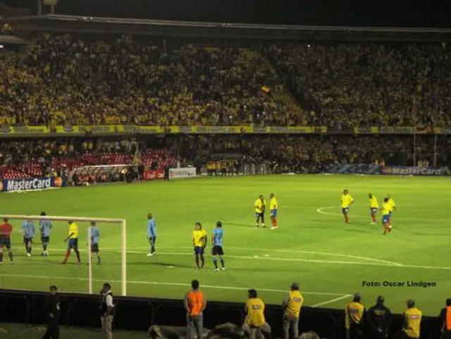 Colombia f&ouml;rlorade mot Uruguay