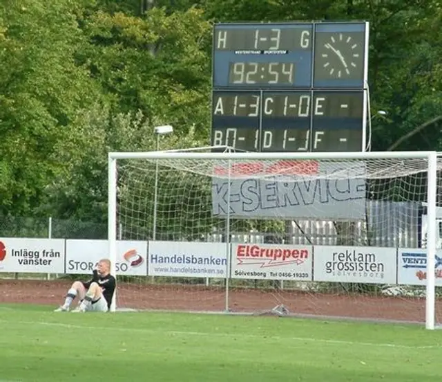 Sölvesborg borta i första matchen
