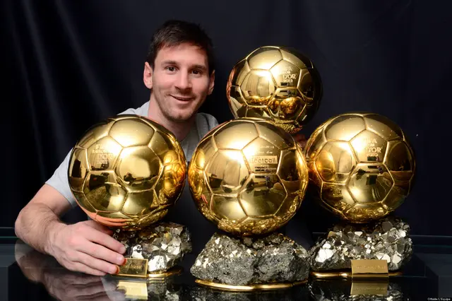 Messi vinnare av Ballon d’Or 2015