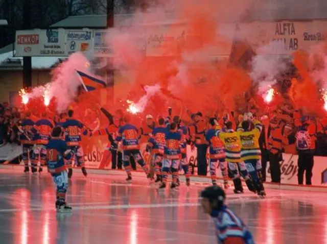 Tungt h&auml;lsingederby i andra matchen