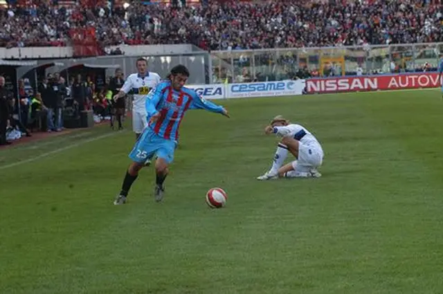 Inför Catania – Atalanta: Catania på tv igen
