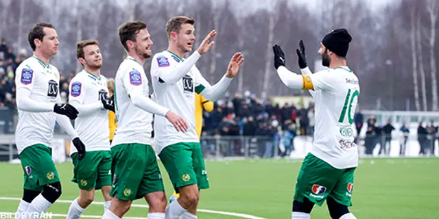 Träningsmatch mot Tromsö IL