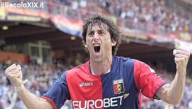 Genoa – Roma 3 – 1: Milito kung p&aring; ett kokande Marassi