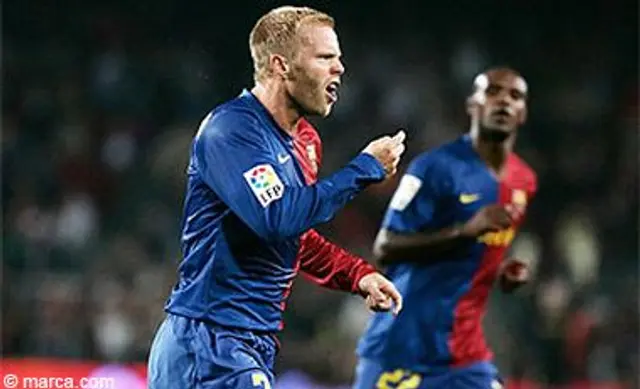 Gudjohnsen in - d&aring; vinner Barça