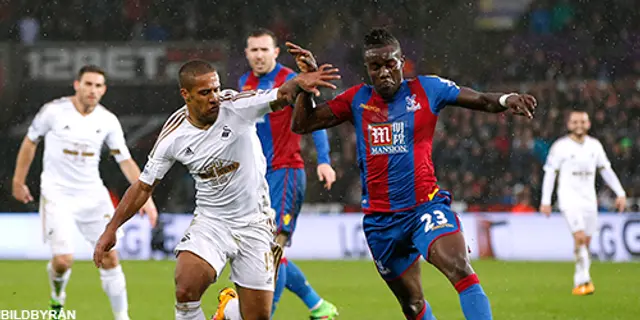 Swansea City 1 - Crystal Palace 1