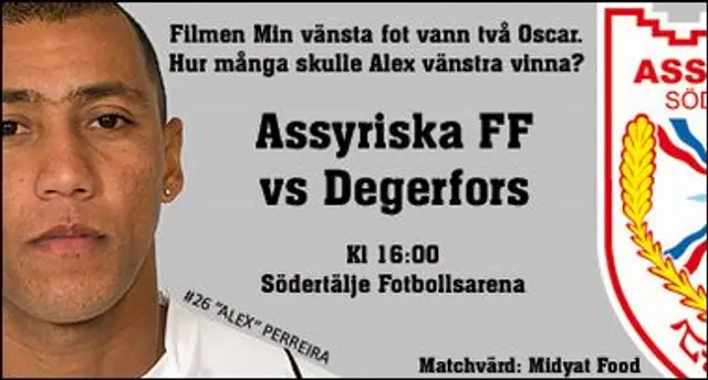 Avspark: Assyiska FF – Degerfors IF